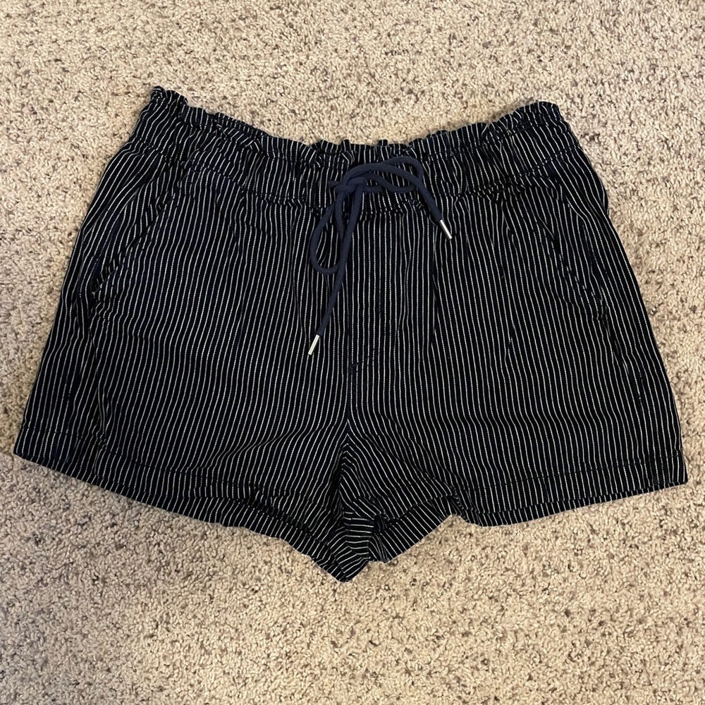 3/$15 or 5/$20 LOFT Navy Pinstripe Drawstring Athletic Shorts